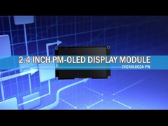 LCDサプライヤー 128*64 ピクセル 2.4 インチ PM-OLED ディスプレイ モジュール