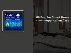 480×480 オールインブラック エフェクト IPS TFT 4 インチ スマートホーム用のLcdタッチスクリーン 86 箱