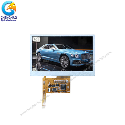 480x272 カラーLcdモジュール4.3インチ Ips Tftスクリーン 10ピンFPC
