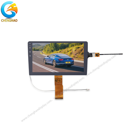 9インチ車の監視テレビ60pin LVDS 1280*720dots TFT LCDの表示
