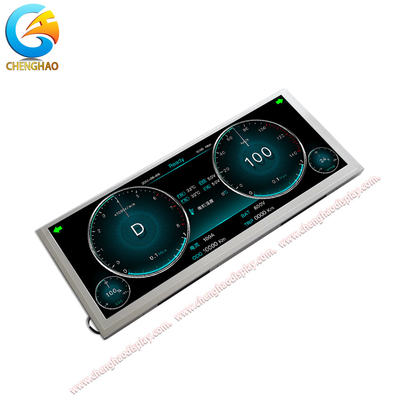 高照明 900 Cd/m2 IPS LCDディスプレイ 1280x480 工業用消費機器用