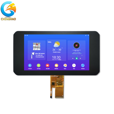 7インチ カスタム IPS tft モジュール 1024x600 容量タッチパネル付きの解像度