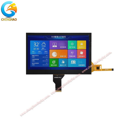 7インチ IPS TFT LCD ディスプレイ モジュール 1024x600 MIPI 工業用HMI用の容量タッチ