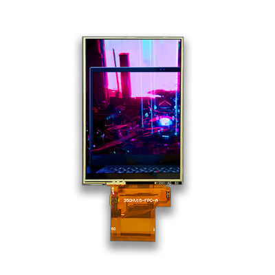SPI 3.5インチ RTP 280cd/m2 レジスティブ液晶ディスプレイ 16 18 ビット