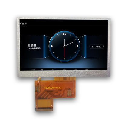 40ピン 480x272 TN 伝送型 TFT LCD モジュール 白色 RGB 4.3