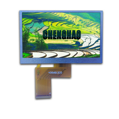 4.3in 800x272 小型LCDタッチスクリーン IPS 伝達型 黒 RGB