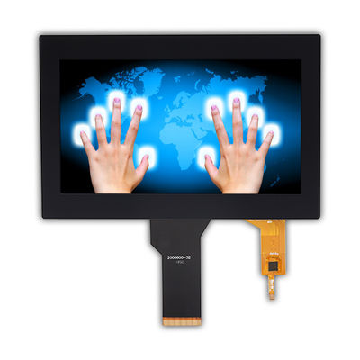 7イン 24ビット RGB TFT LCD モニター リアルカラー Rohs 200cd/m2