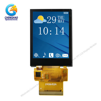 CH240QV52A-CT TFT LCD 容量感触画面 ISO9001 2.4 インチ スピ Mcu