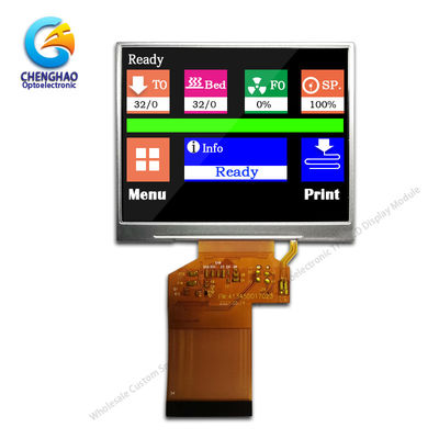 320×240 3.5インチ TN Ips Tft スクリーン 1000nits 高バックライト LCD パネル