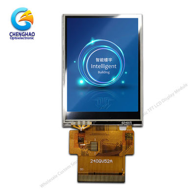 2.4in RTP QVGA IPS レジスティブタッチスクリーン 240x320 FPC Lcd Spi モジュール