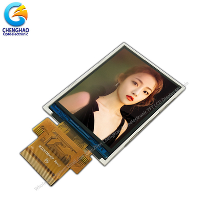 2.8インチ 平方 240x320 RGB TFT LCD ディスプレイ SPI MCU インターフェース