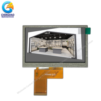 4.3インチ 300Nits カラー TFT LCD スクリーンモニター スクリーンモジュール