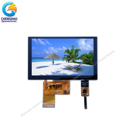 5インチ800*480点LCDディスプレイモジュール 300cd/m2 TFT医療LCDモニター