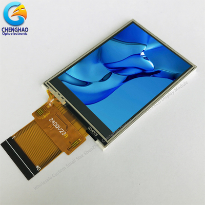 240×320 多抵抗タッチスクリーン SPI 2.4 インチ ハロゲンフリー Tft Lcd ディスプレイ